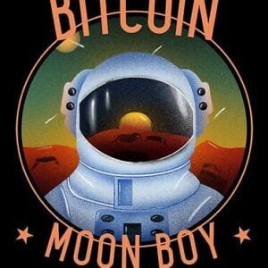Bitcoin Moon Boy Bitcoin Moon Boy