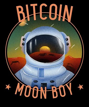 Bitcoin Moon Boy