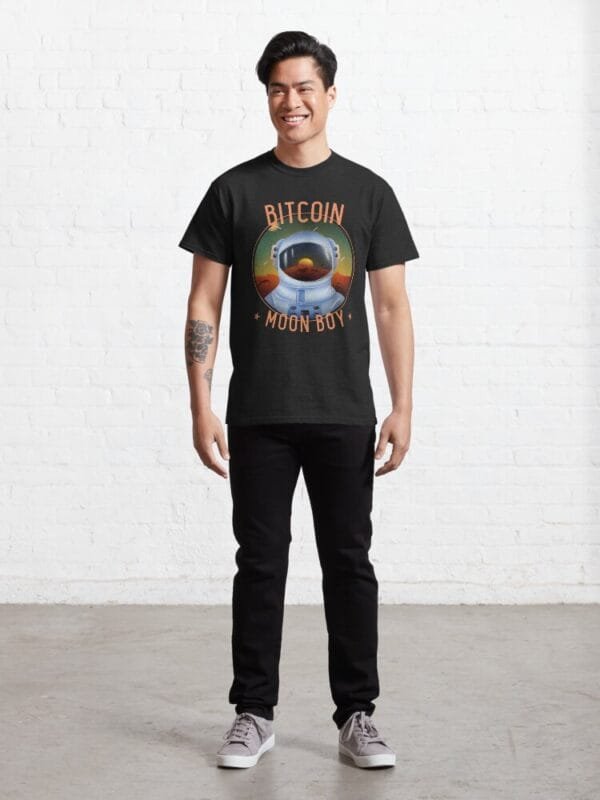 Bitcoin Moon Boy Classic Tee